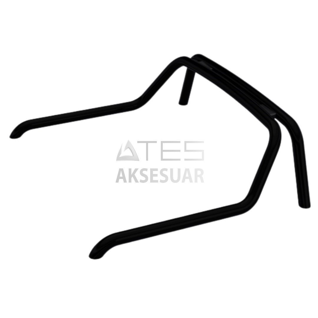 flow-black-pickup-boru-tip-rollbar-8.jpg MITSUBISHI L 200 2019+ فلوو بلاكك بداخليكوب بورو تيب رول بار أوف رود - الصورة 1