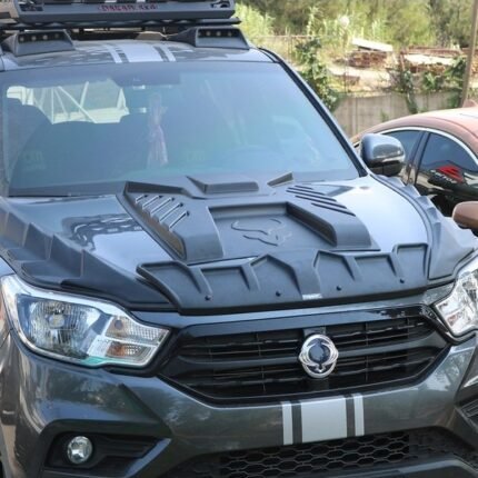 Ssangyong Musso 2018- أمامي غطاء محرك رياضي سكوب هواءلانديرما حماية