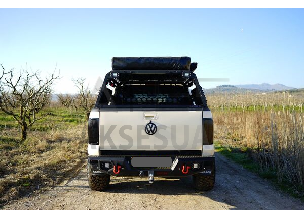 plaka-1.png Mitsubishi L200 داكار ف2 فولاذ صدام خلفي رياضي بدون حساسات 2020 وما بعده - الصورة 1