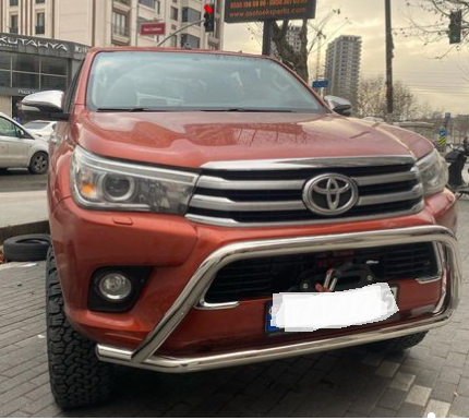 Toyota Hilux أمامي كروم حماية